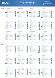 Network Rail Calendar 2025